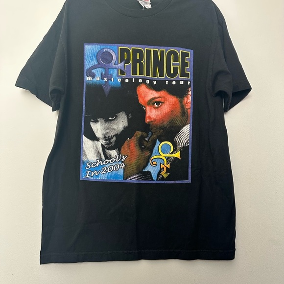 Prince Musicology Tour Schools In 2004 Concert Tee Shirt Band Shirt Y2K Band - Picture 4 of 14